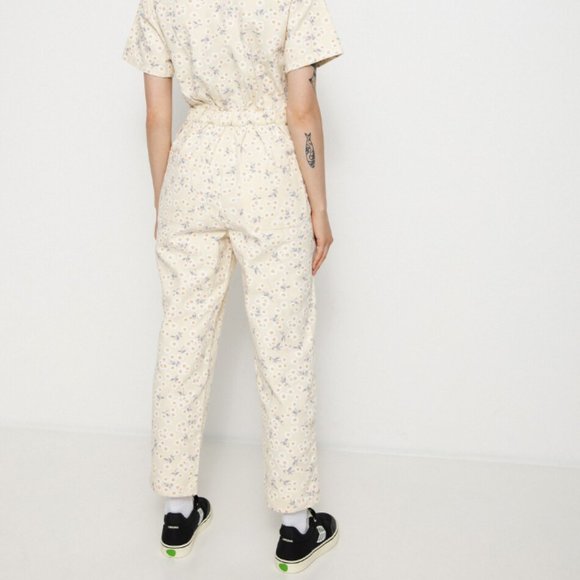 RVCA | Nightshift Short Sleeve Floral Jumpsuit | Sz. S - Picture 6 of 14